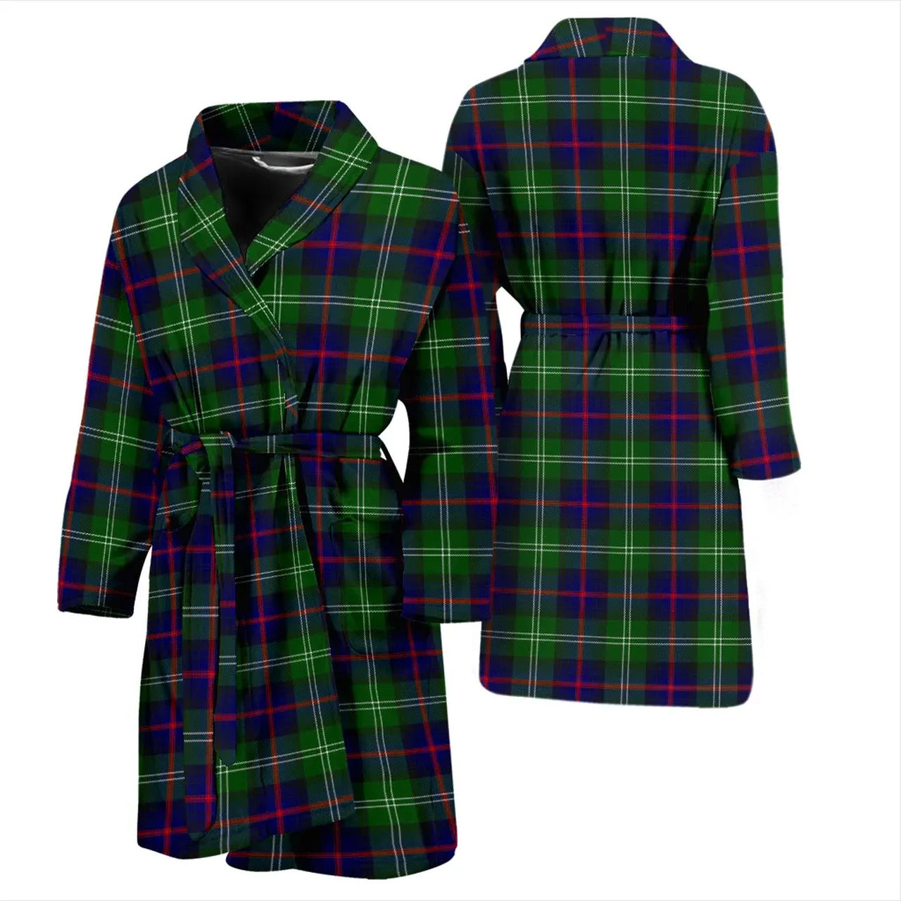 Sutherland Modern Tartan Bathrobe