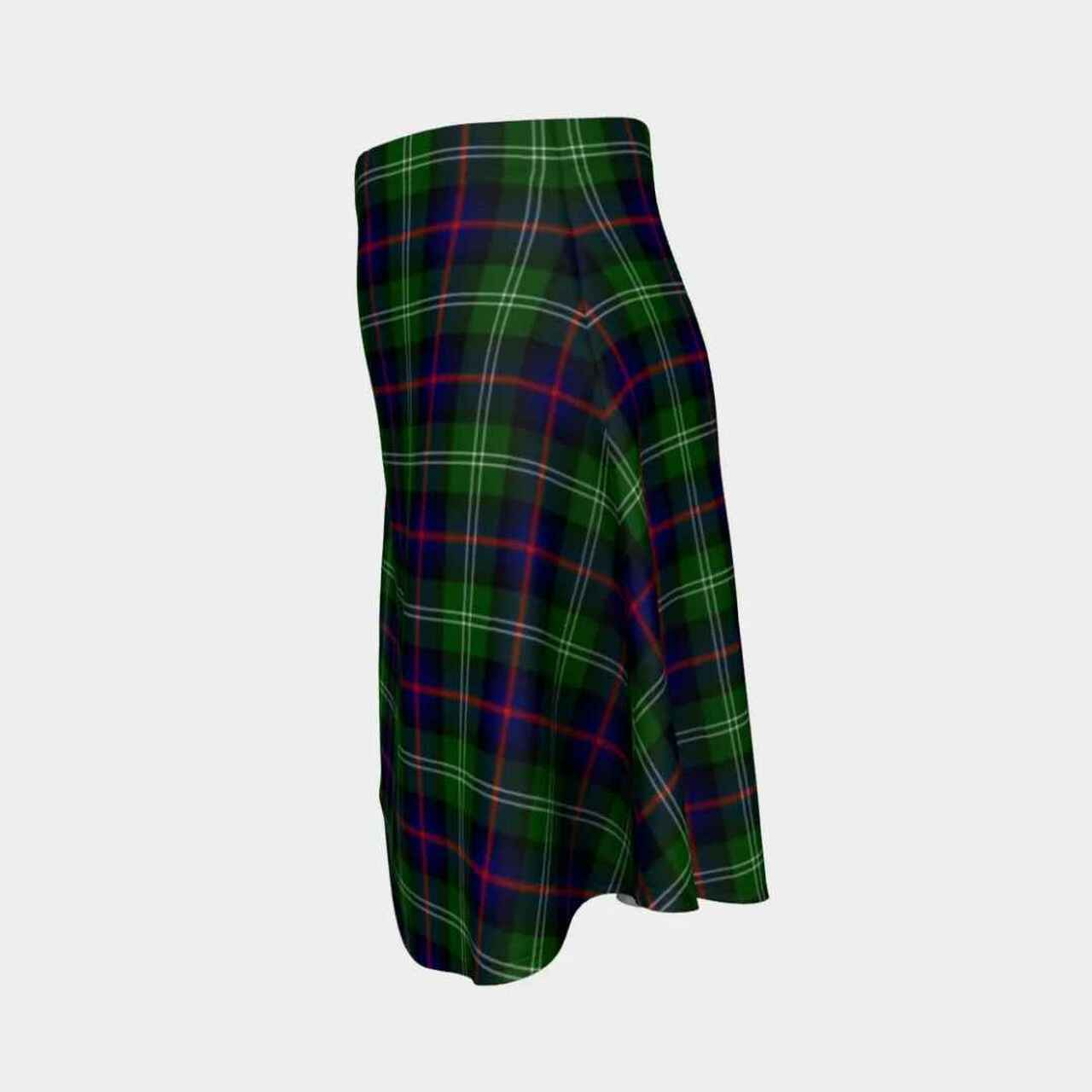 Sutherland Modern Tartan Flared Skirt