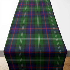 Sutherland Modern Tartan Table Runner - Cotton table runner