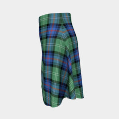 Sutherland Old Ancient Tartan Flared Skirt