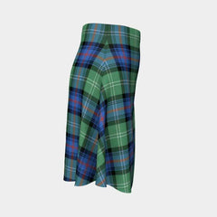 Sutherland Old Ancient Tartan Flared Skirt