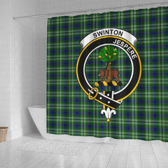 Swinton Tartan Crest Shower Curtain