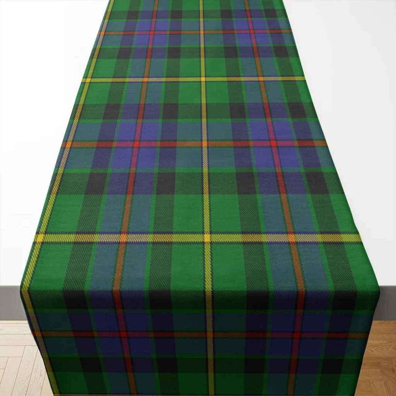 Tait Modern Tartan Table Runner - Cotton table runner