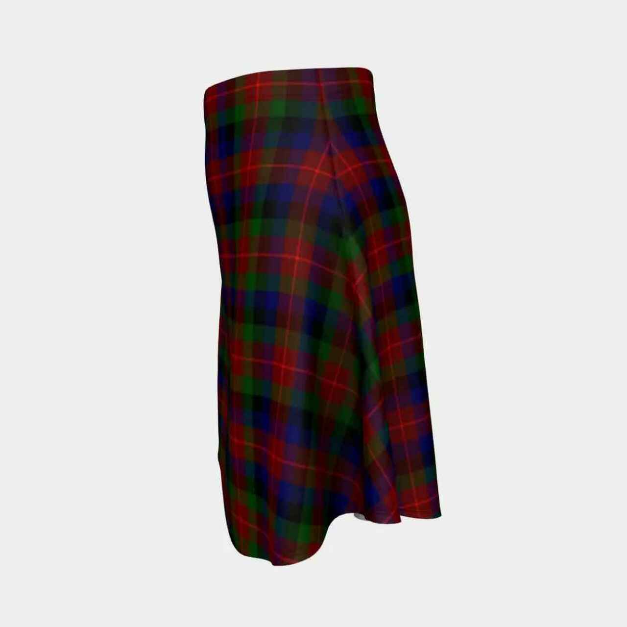 Tennant Tartan Flared Skirt