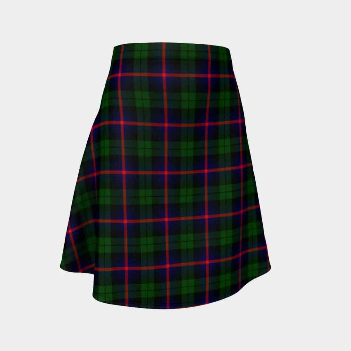 Urquhart Modern Tartan Flared Skirt