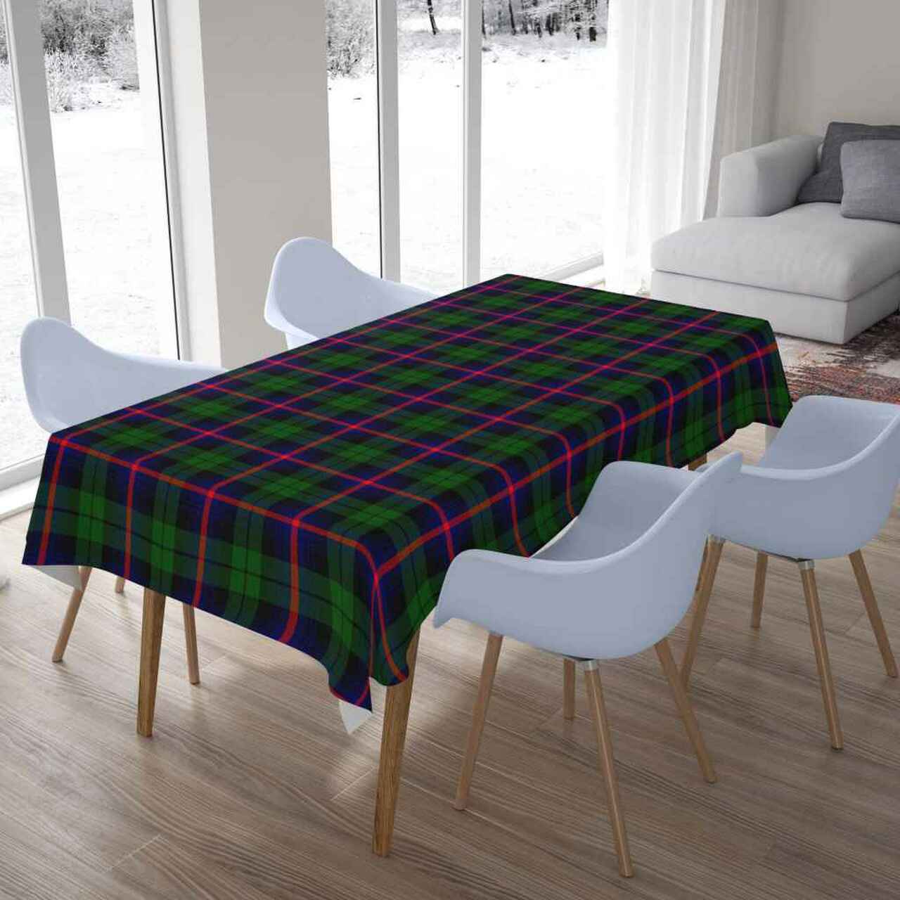 Urquhart Modern Tartan Tablecloth