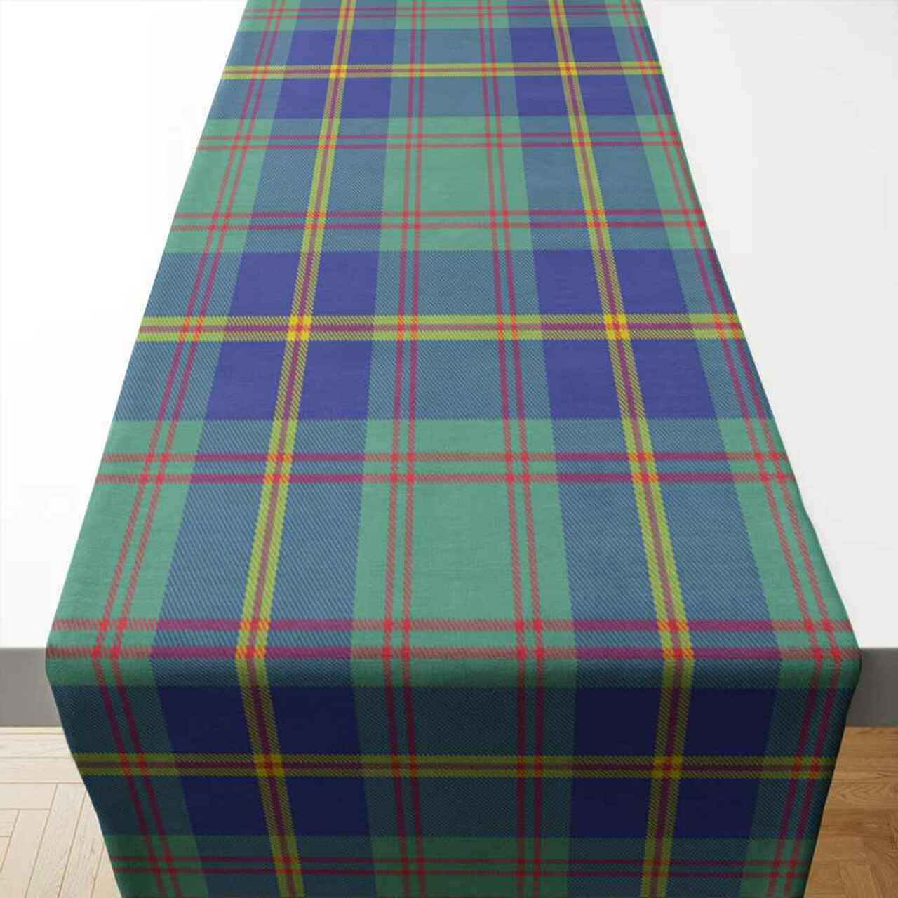 US Marine Tartan Table Runner - Cotton table runner