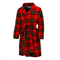 Wallace Hunting - Red Tartan Bathrobe