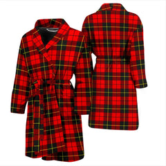 Wallace Hunting - Red Tartan Bathrobe