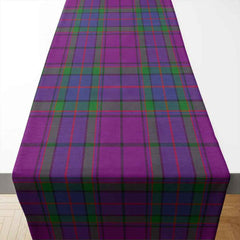 Wardlaw Modern Tartan Table Runner - Cotton table runner