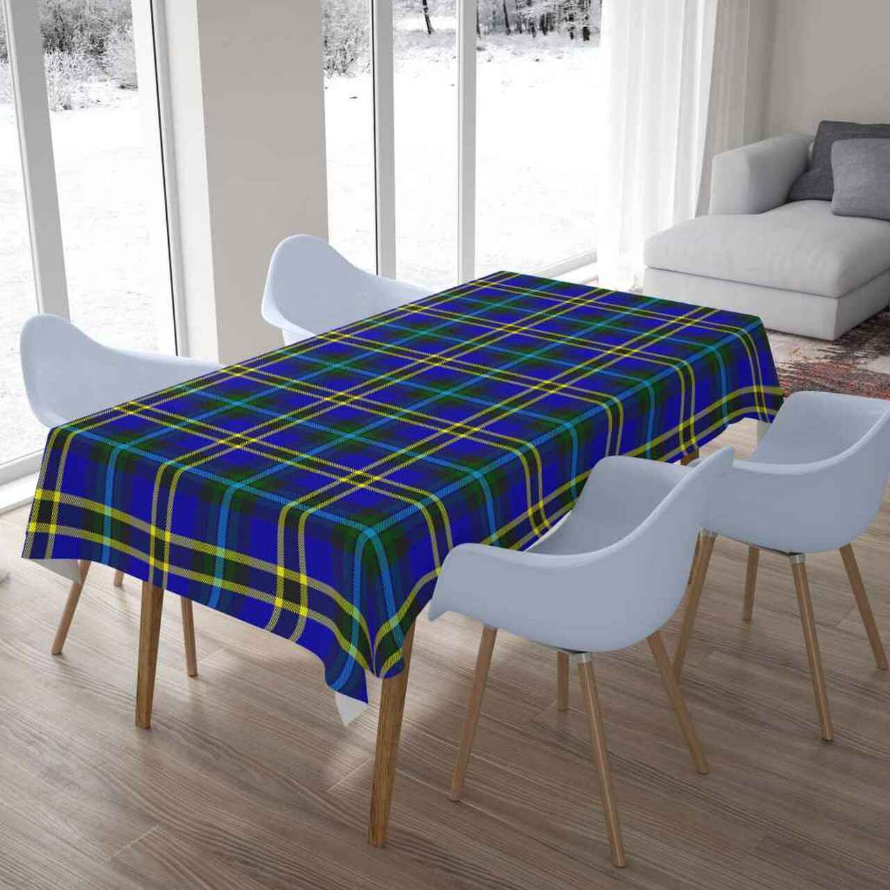 Weir Modern Tartan Tablecloth