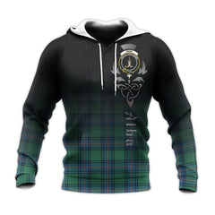 Shaw Ancient Tartan Hoodie - Alba Celtic Style