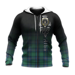 Shaw Ancient Tartan Hoodie - Alba Celtic Style