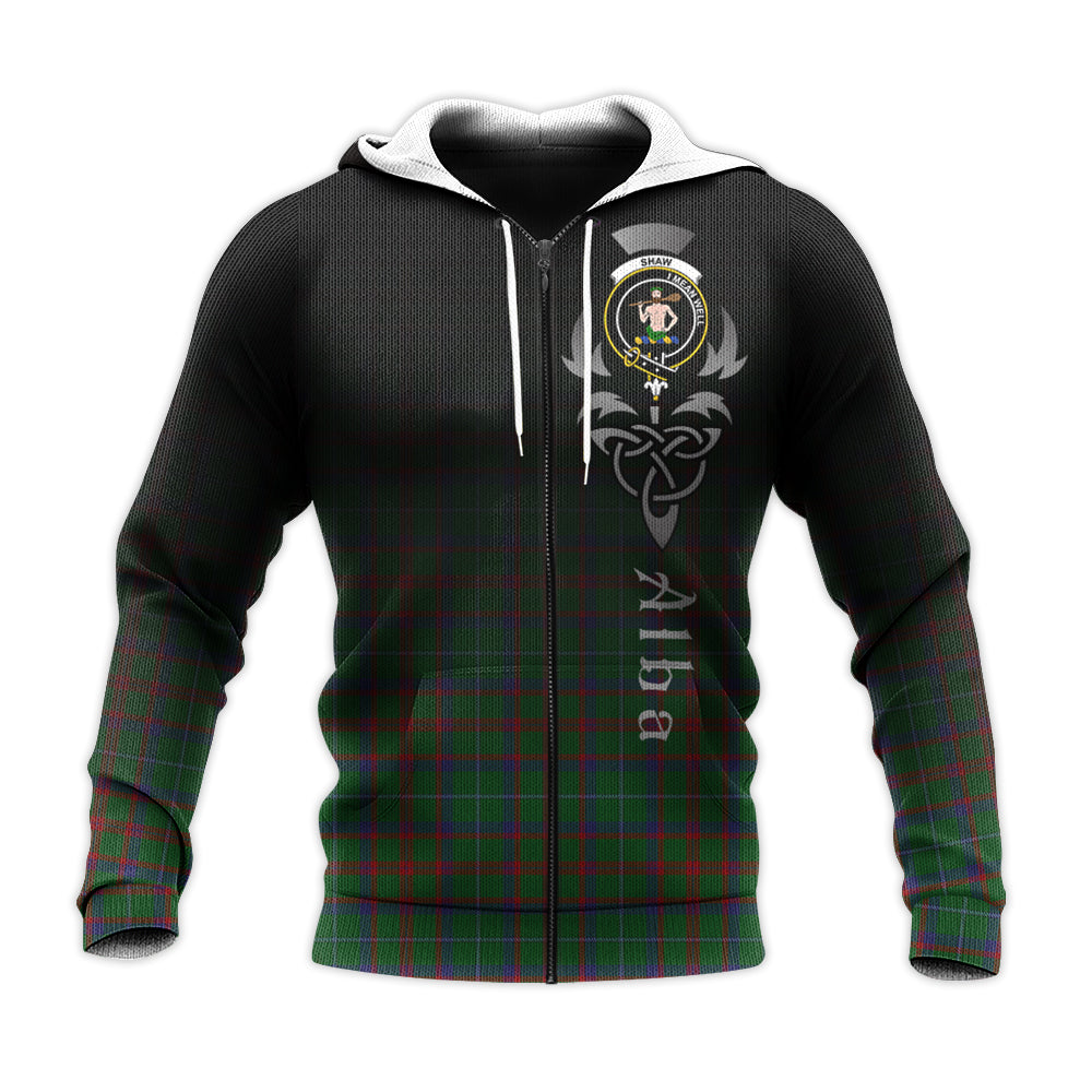 Shaw Of Tordarroch Green Hunting Tartan Hoodie - Alba Celtic Style