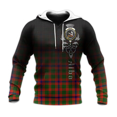 Skene Modern Tartan Hoodie - Alba Celtic Style