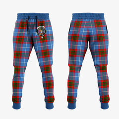 Skirving Tartan Crest Jogger Sweatpants