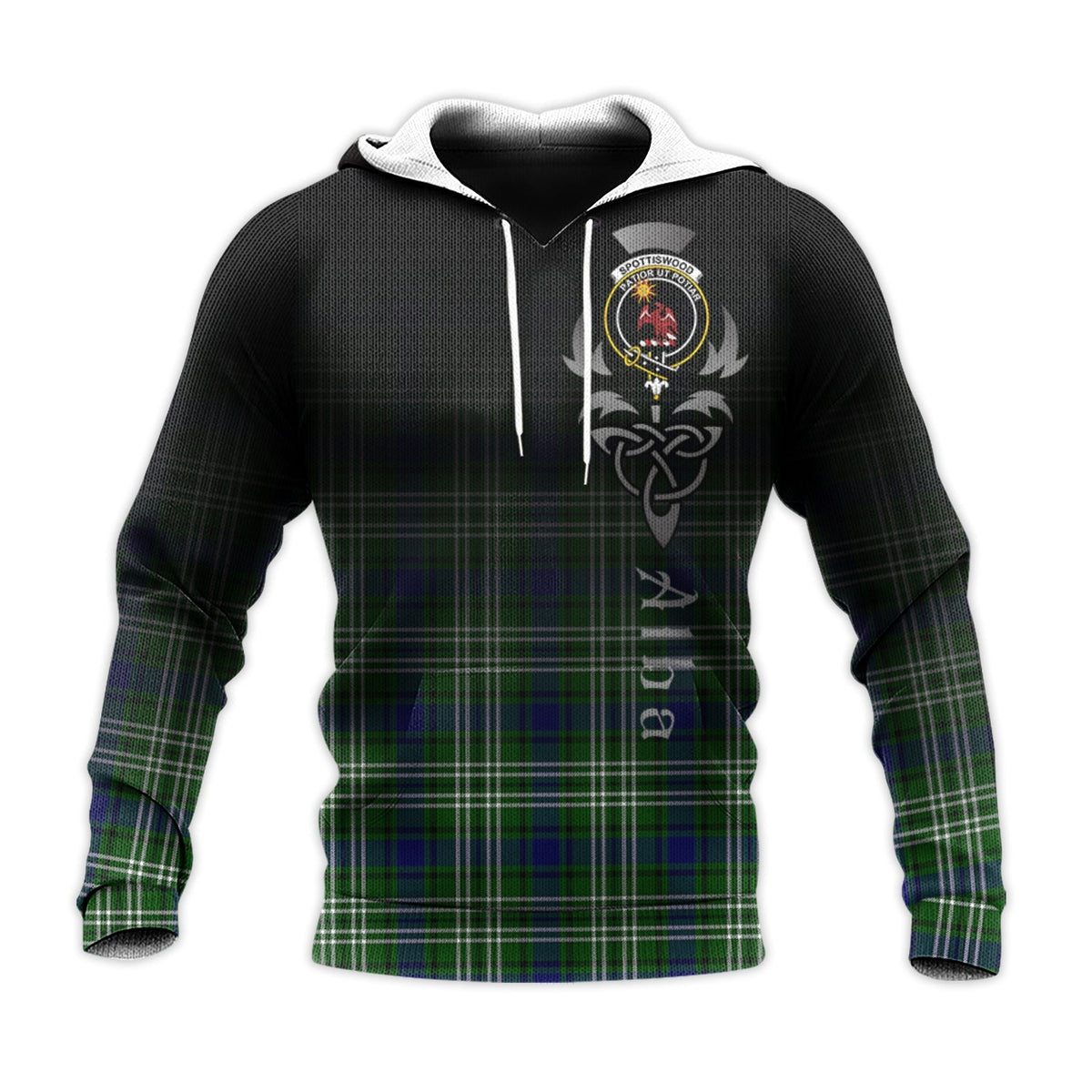 Spottiswood Tartan Hoodie - Alba Celtic Style