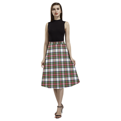 Stewart Dress Modern Tartan Aoede Crepe Skirt