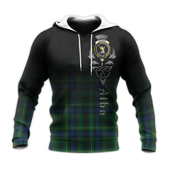 Stewart Hunting Modern Tartan Hoodie - Alba Celtic Style