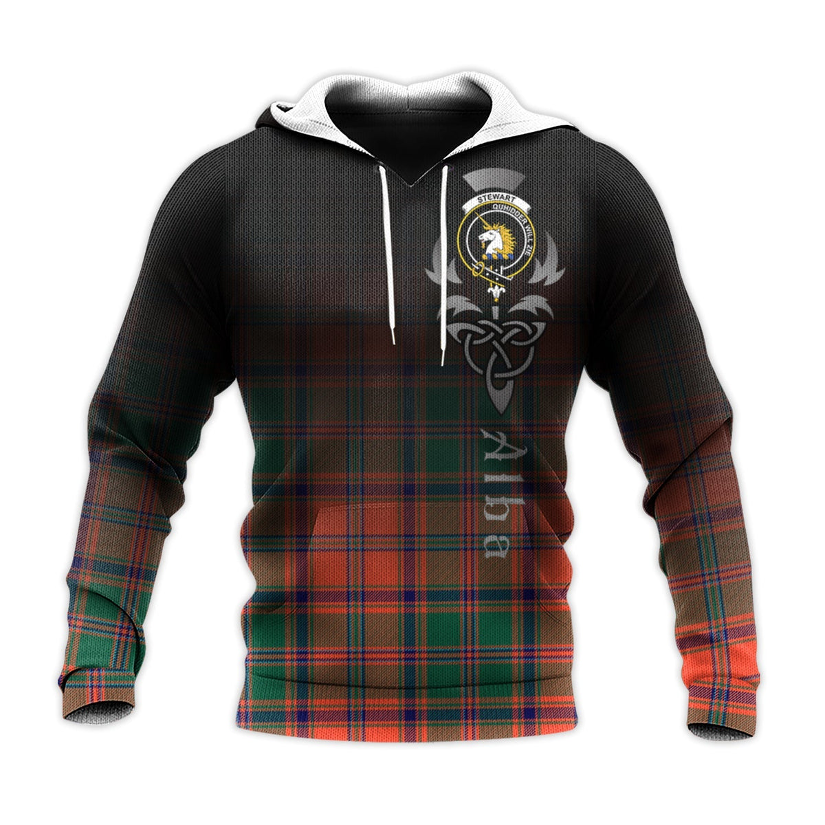 Stewart Of Appin Ancient Tartan Hoodie - Alba Celtic Style