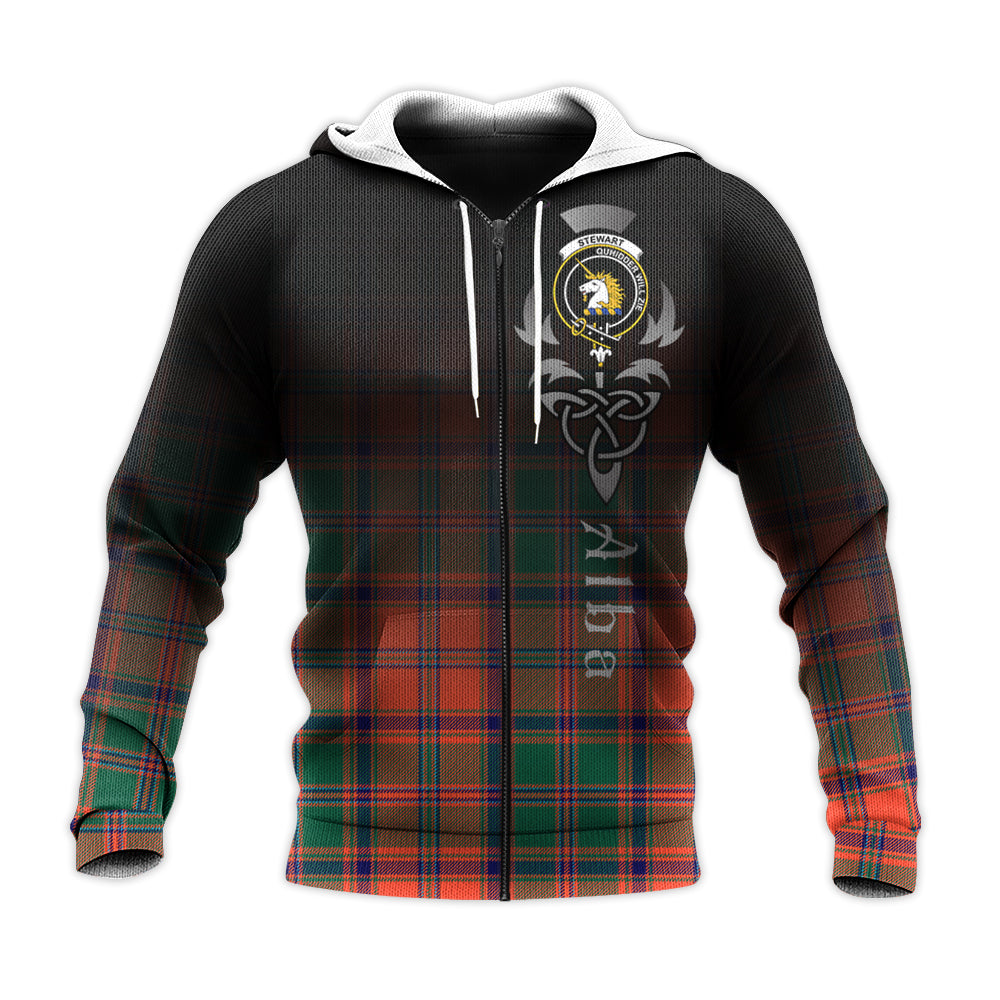 Stewart Of Appin Ancient Tartan Hoodie - Alba Celtic Style