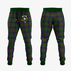 Stewart Of Appin Hunting Tartan Crest Jogger Sweatpants