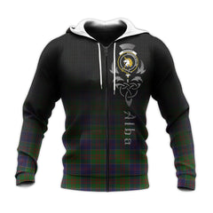 Stewart Of Appin Hunting Tartan Hoodie - Alba Celtic Style