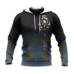 Stewart Of Appin Hunting Ancient Tartan Hoodie - Alba Celtic Style