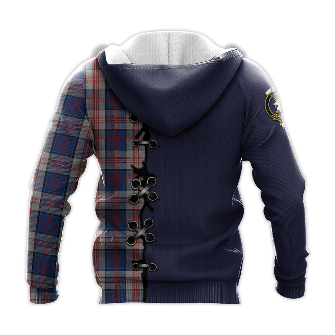 Stewart of Appin Hunting Dress Tartan Hoodie - Lion Rampant And Celtic Thistle Style