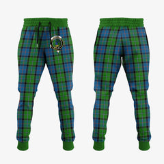 Stirling Tartan Crest Jogger Sweatpants