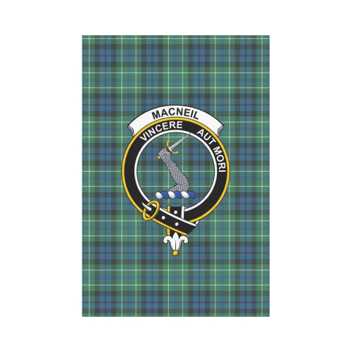 MacNeil Of Colonsay Tartan Crest Garden Flag