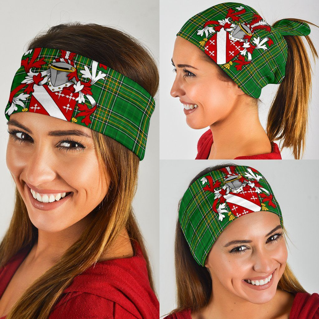 Howard Irish National Tartan Coat of Arms Neck Gaiter - Bandana