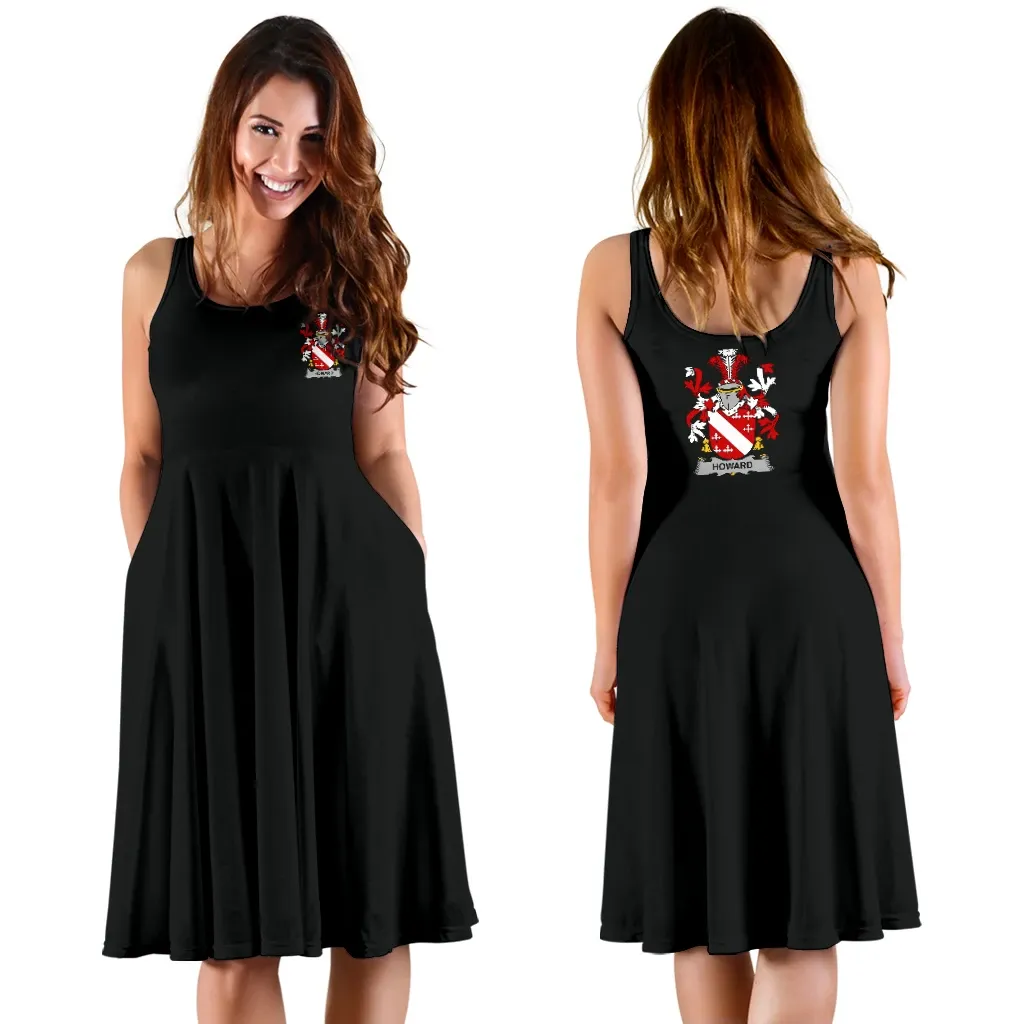 Howard Coat of Arms Midi Dress