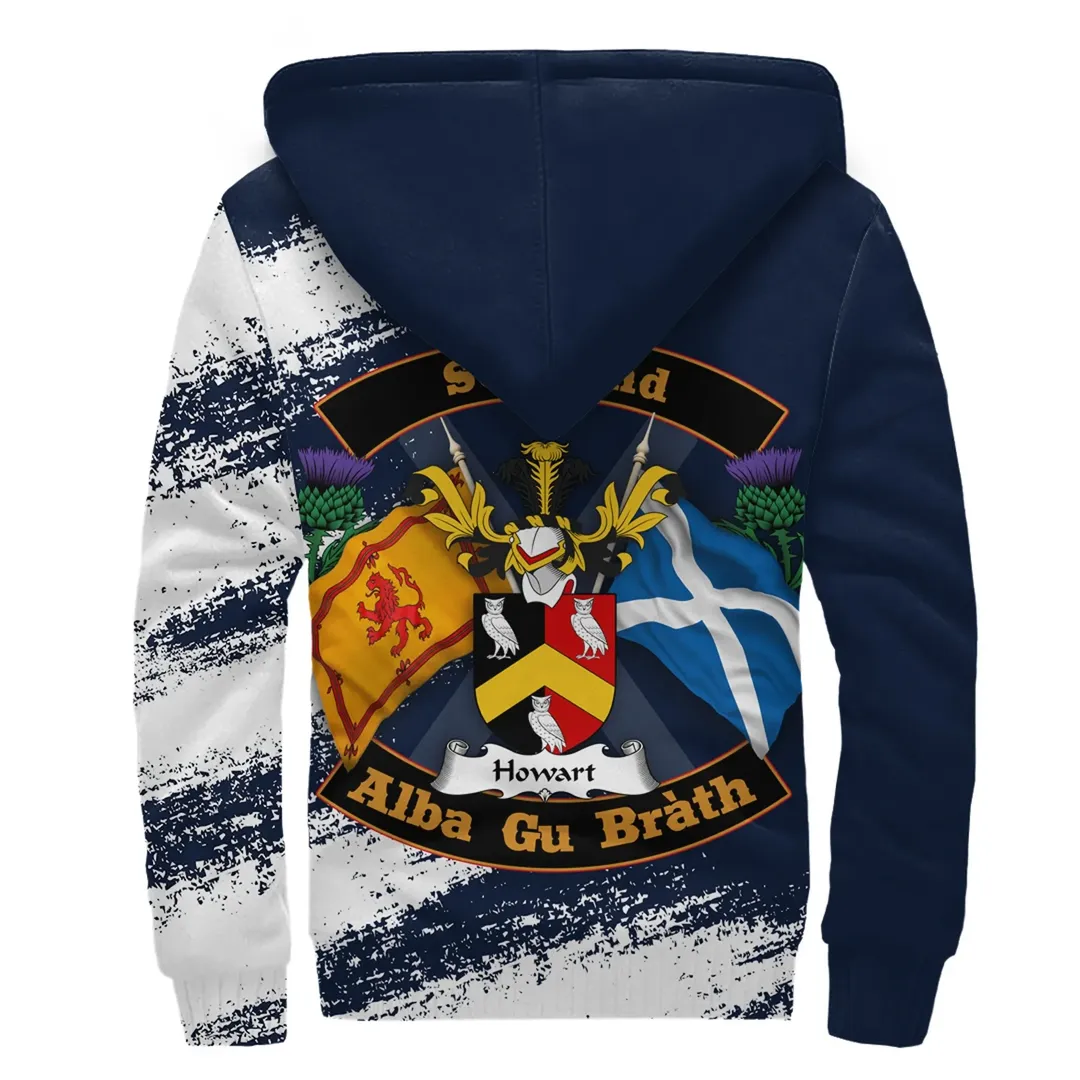 Howard Coat of Arms Sherpa Hoodie - Lion Style