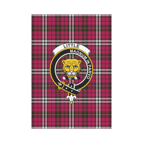 Little Tartan Crest Garden Flag