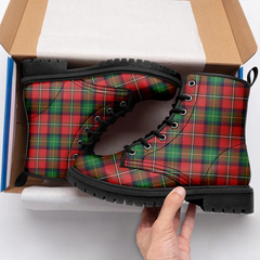 Boyd Modern Tartan Leather Boots