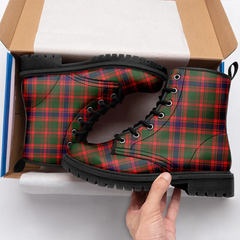 Nithsdale District Tartan Leather Boots