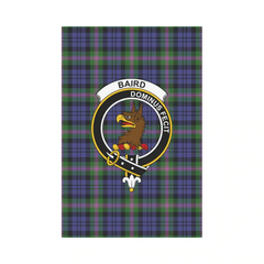 Baird Modern Tartan Crest Garden Flag