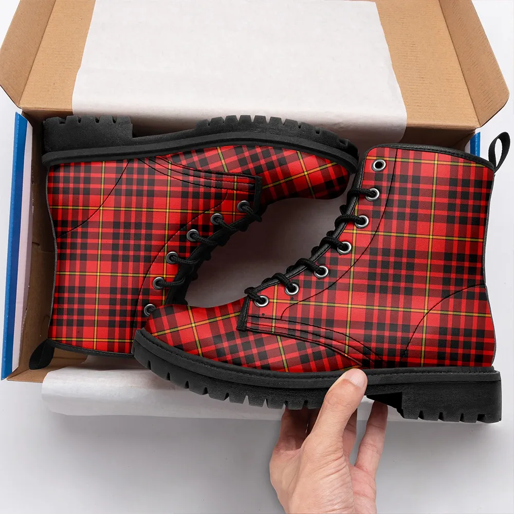 MacIan Tartan Leather Boots