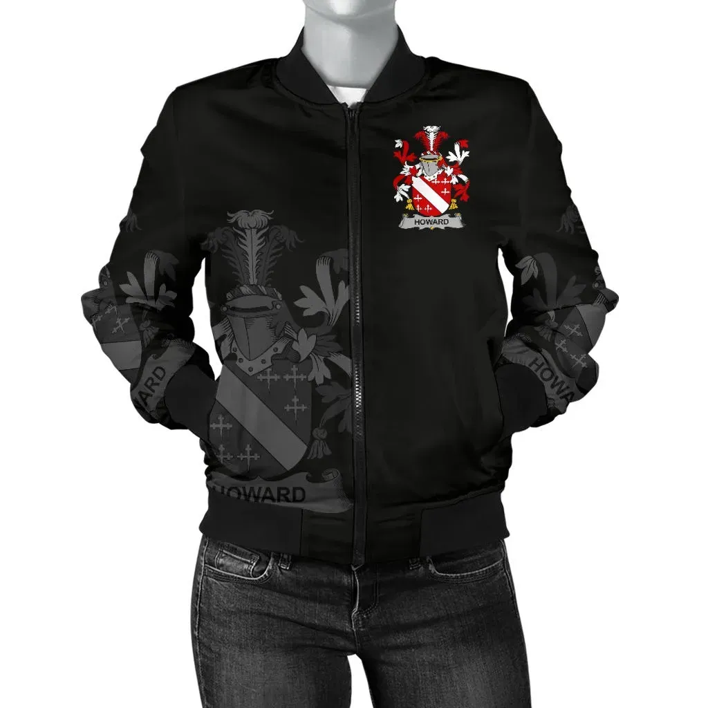 Howard Coat Of Arms Bomber Jacket