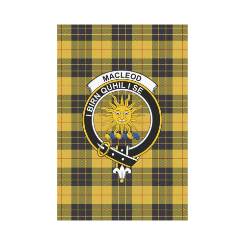 MacLeod Of Lewis Ancient Tartan Crest Garden Flag