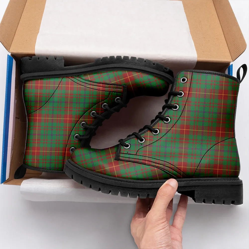 Fulton Tartan Leather Boots