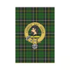 MacAlpine Modern Tartan Crest Garden Flag