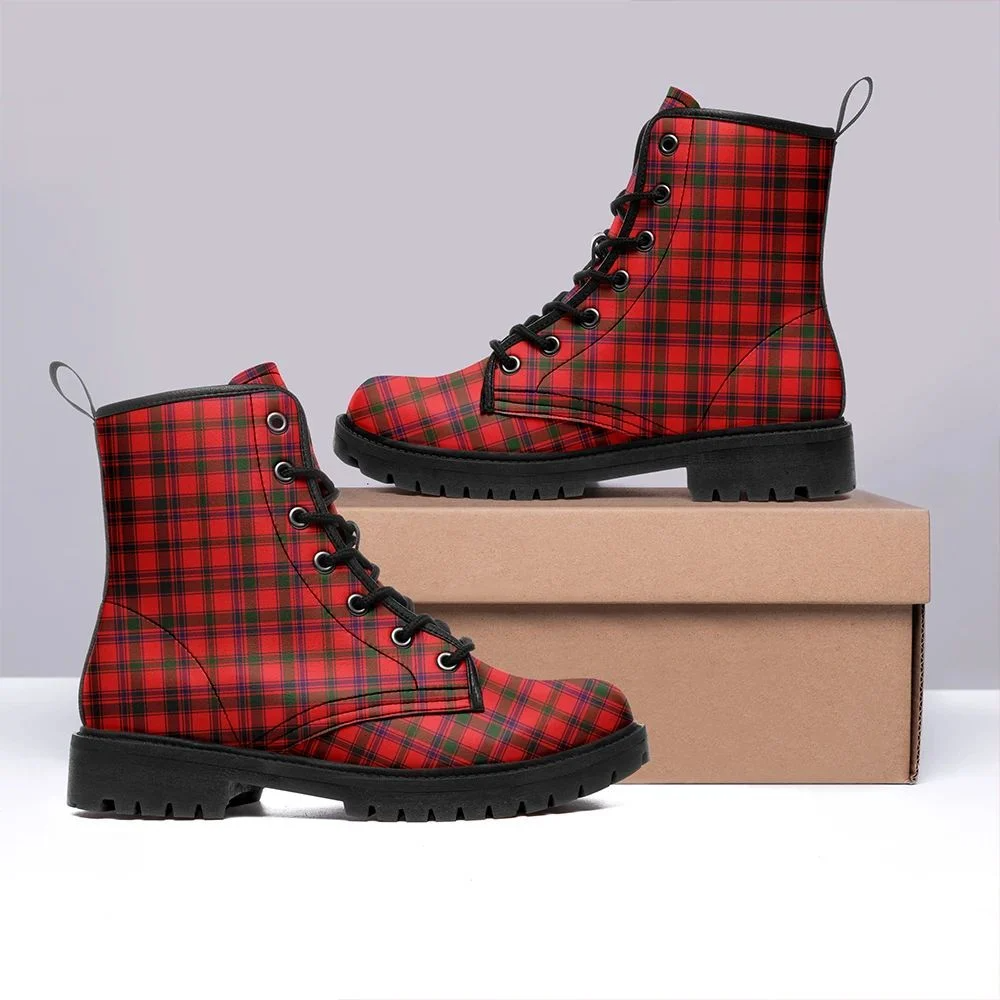 MacColl Modern Tartan Leather Boots