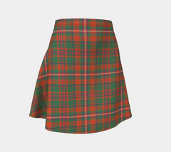 MacKinnon Ancient Tartan Flared Skirt