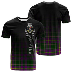 Taylor Tartan Crest T-shirt - Alba Celtic Style