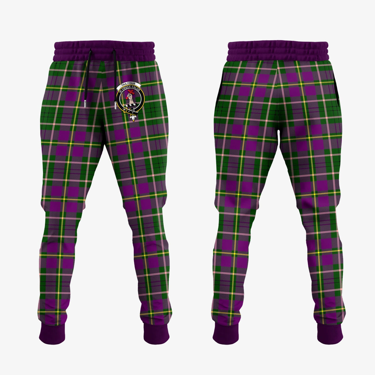 Taylor Tartan Crest Jogger Sweatpants