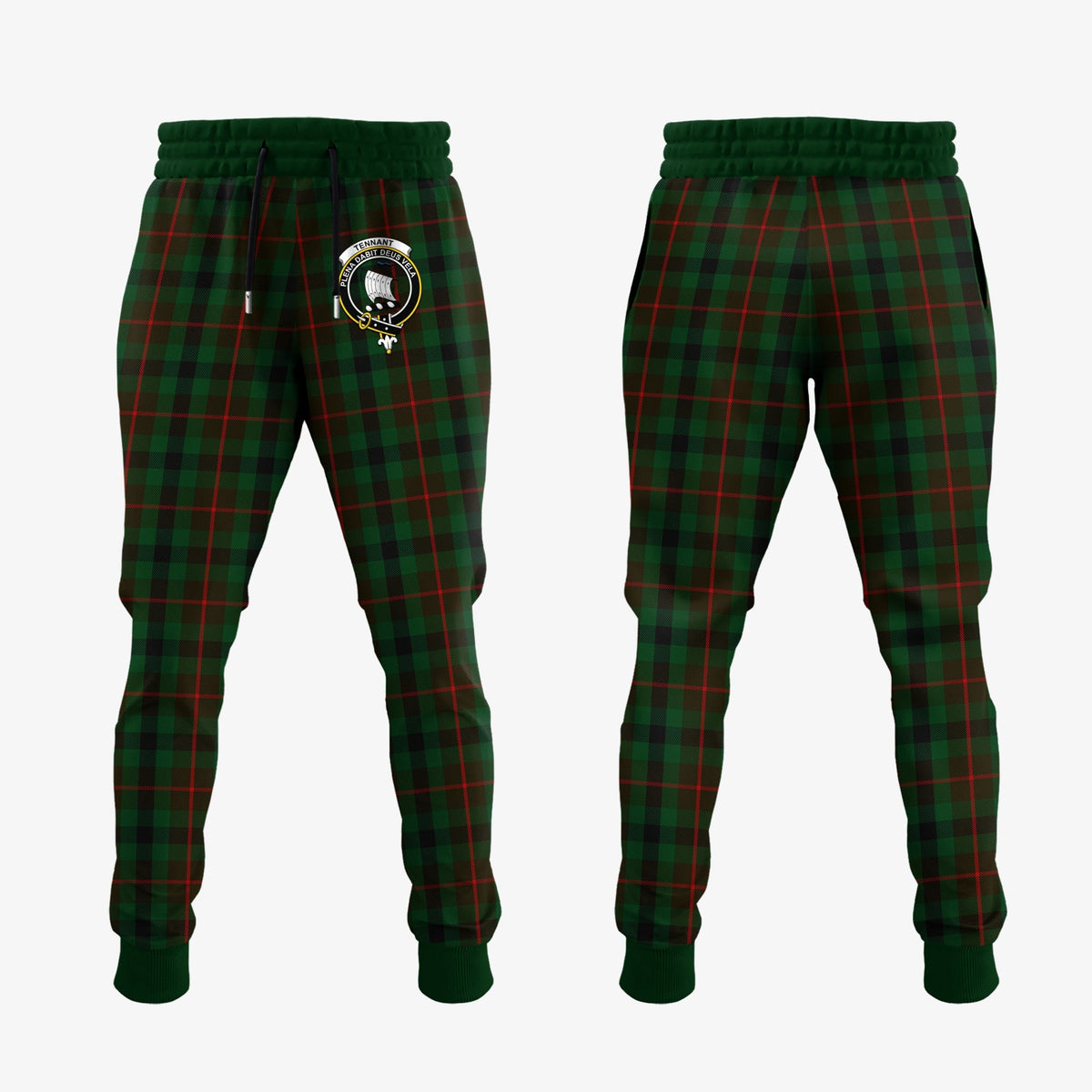 Tennant Tartan Crest Jogger Sweatpants