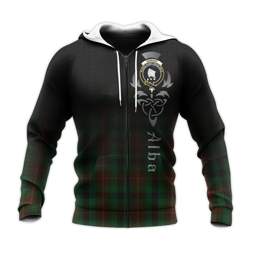 Tennant Tartan Hoodie - Alba Celtic Style