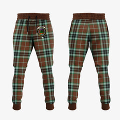 Thomson Hunting Modern Tartan Crest Jogger Sweatpants